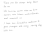handwrite your notes, letters and documents in neat cursive handwriting